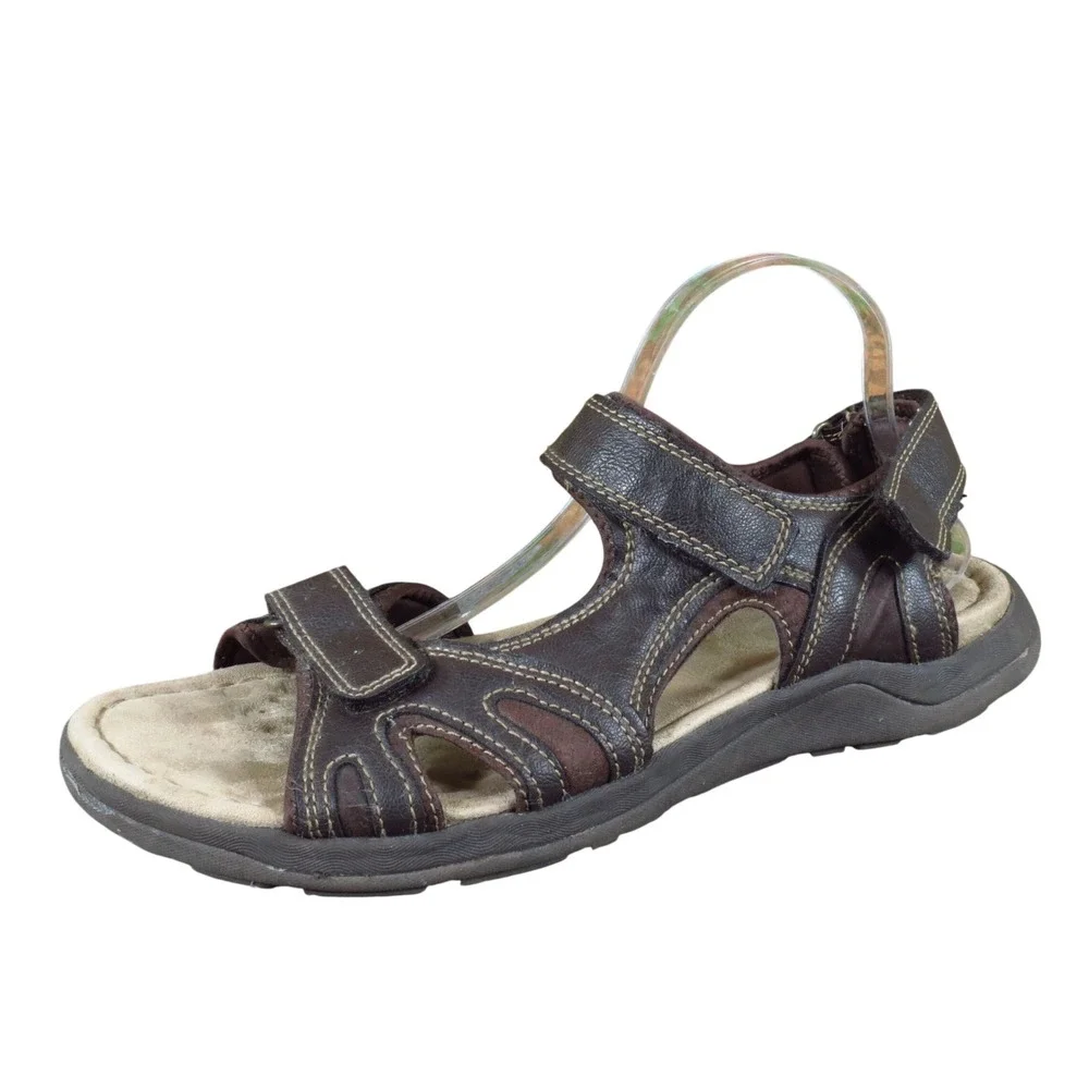 Wrangler MNWR28OP003 Mens Sport Sandals‎ Size 13 Casual Outdoor Brown Synthetic
